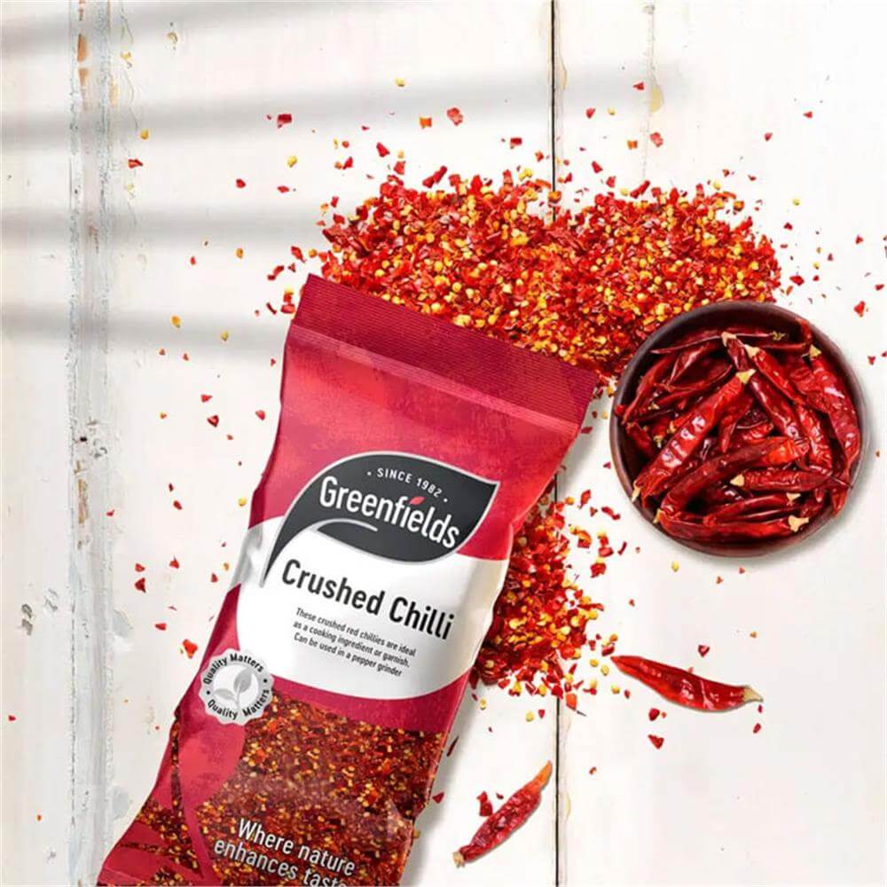 Greenfields Crushed Chillies 75g